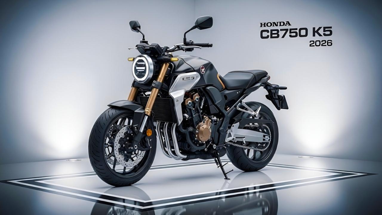 Honda CB750K5 2026: legado clásico con tecnología moderna