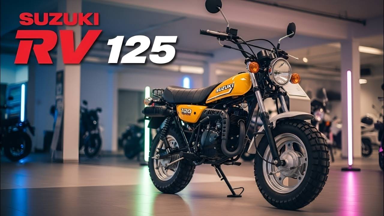 Suzuki RV 125: estilo clásico, rendimiento confiable y diversión en cada recorrido